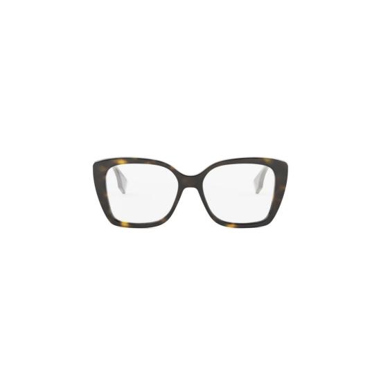 25FW 펜디 선글라스 Fe50127i 오버사이즈 스퀘어 호피무늬 프레임 안경