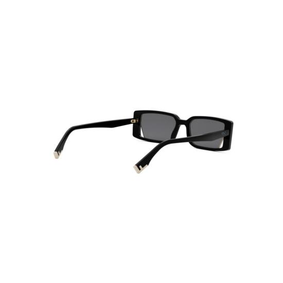 25FW 펜디 선글라스 Fe40164i 직사각형 블랙 아세테이트 - FENDI