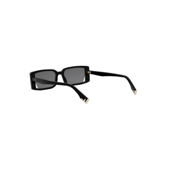 25FW 펜디 선글라스 Fe40164i 직사각형 블랙 아세테이트 - FENDI