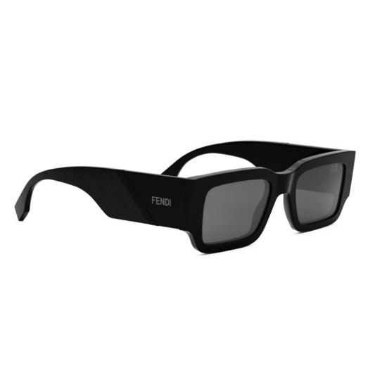 25FW 펜디 선글라스 Fe40131i 볼드한 직사각형 아세테이트 - FENDI