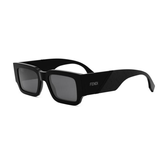 25FW 펜디 선글라스 Fe40131i 볼드한 직사각형 아세테이트 - FENDI
