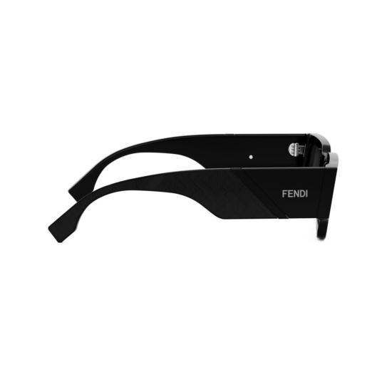 25FW 펜디 선글라스 Fe40131i 볼드한 직사각형 아세테이트 - FENDI