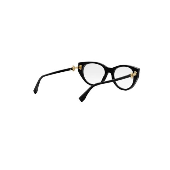 25FW 펜디 선글라스 Fe50099i 골드톤 액센트가 있는 캣아이 - FENDI