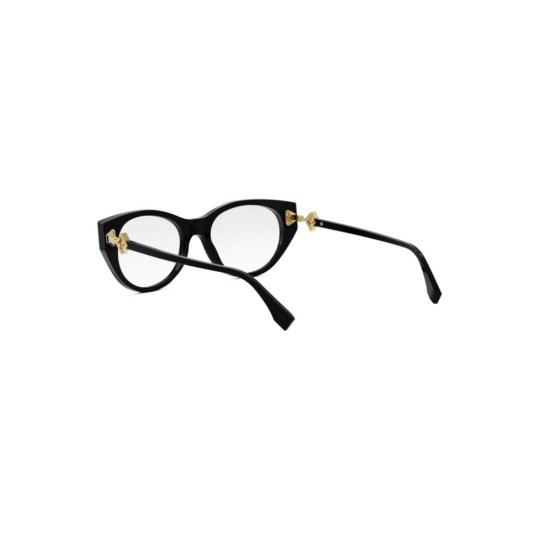 25FW 펜디 선글라스 Fe50099i 골드톤 액센트가 있는 캣아이 - FENDI