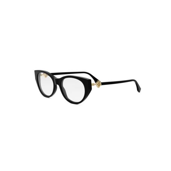 25FW 펜디 선글라스 Fe50099i 골드톤 액센트가 있는 캣아이 - FENDI