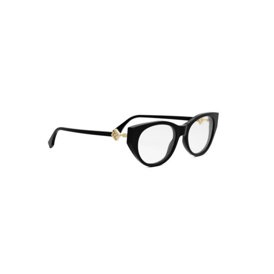 25FW 펜디 선글라스 Fe50099i 골드톤 액센트가 있는 캣아이 - FENDI