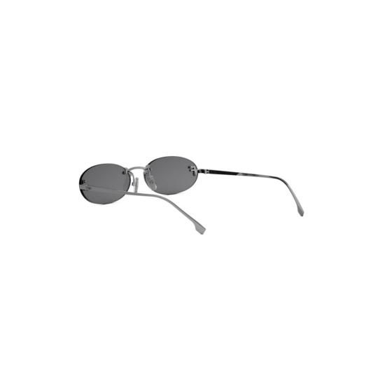 25FW 펜디 선글라스 Fe4075us 타원형 금속 - FENDI