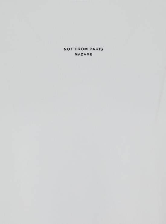 26FW 드롤드무슈 반팔 티셔츠 PERMTS202CO002OPW White - DROLE DE MONSIEUR