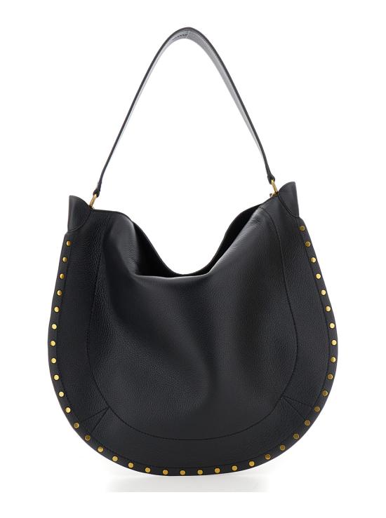 26FW 이자벨마랑 OSKAN 오스칸 문 숄더백 PP0200FAC3C22M01BK Black - ISABEL MARANT