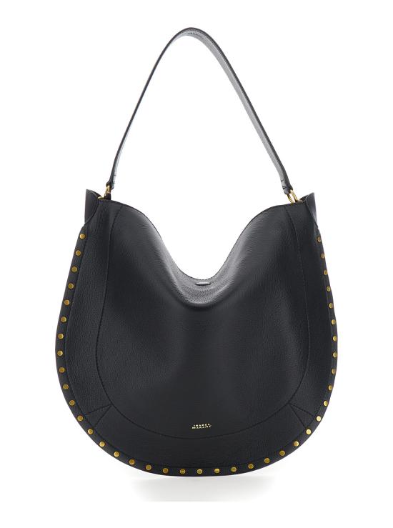 26FW 이자벨마랑 OSKAN 오스칸 문 숄더백 PP0200FAC3C22M01BK Black