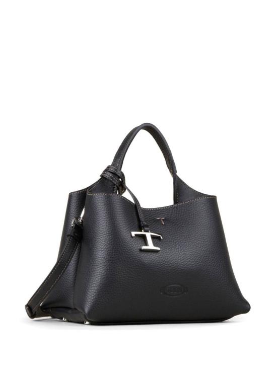 26FW 토즈 마이크로 토트백 XBWAPAEL000QRIB999 Black - TODS