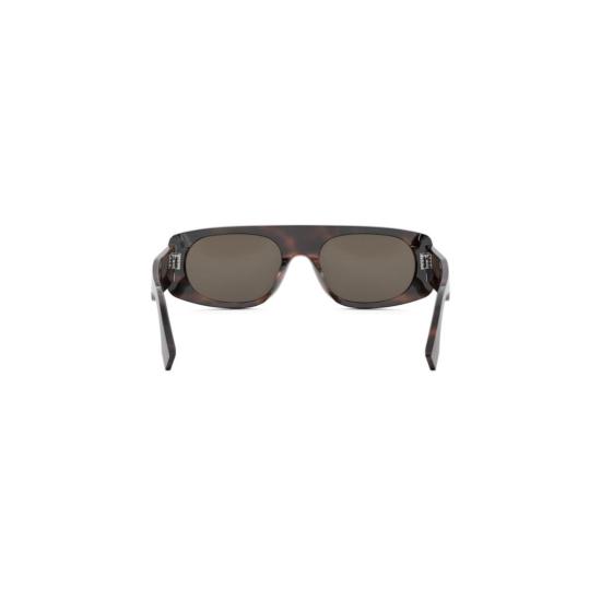 25FW 펜디 선글라스 Fe40169i 직사각형 호피무늬 - FENDI