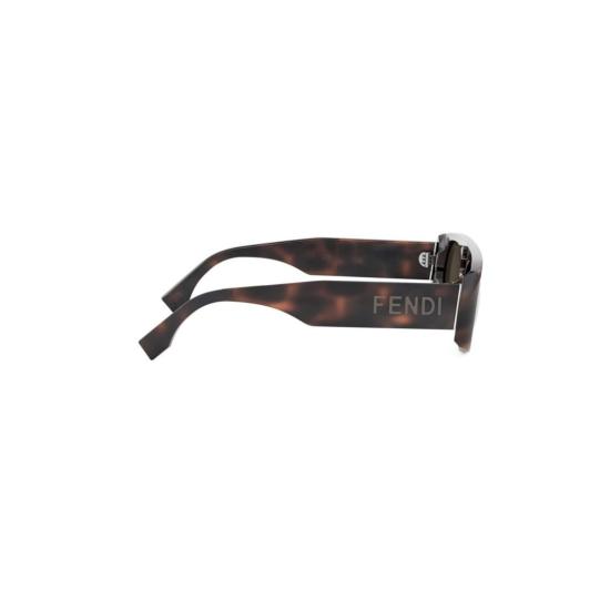 25FW 펜디 선글라스 Fe40169i 직사각형 호피무늬 - FENDI