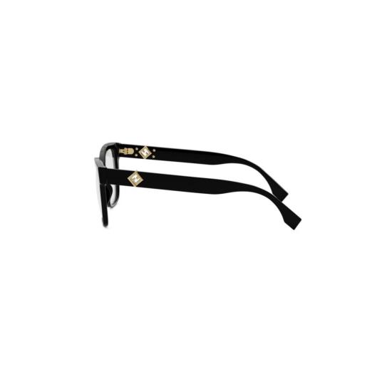 25FW 펜디 안경 Fe50117i 금색 포인트가 있는 직사각형 안경 - FENDI