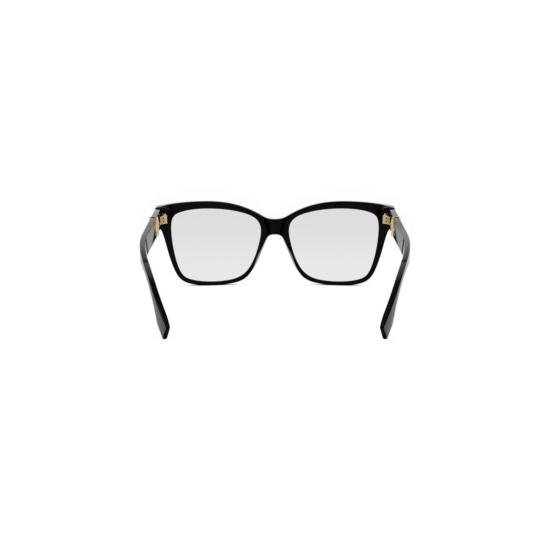 25FW 펜디 안경 Fe50117i 금색 포인트가 있는 직사각형 안경 - FENDI