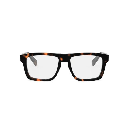 25FW 셀린느 안경 Cl50160i 직사각형 호피무늬 안경