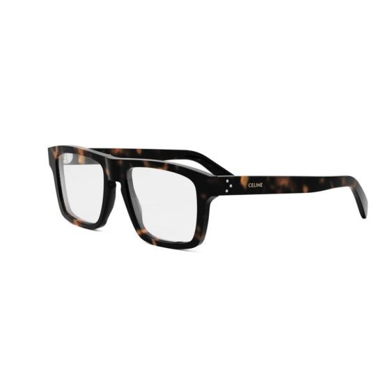 25FW 셀린느 안경 Cl50160i 직사각형 호피무늬 안경 - CELINE