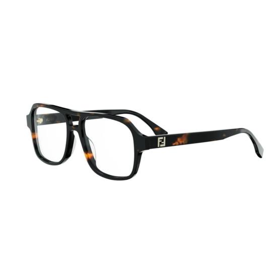  펜디 안경 Fe50131i 볼드 스퀘어 호피쉘 - FENDI