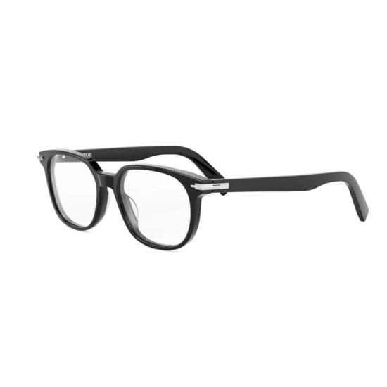  디올 안경 블랙수이토 S25i 직사각형 블랙 프레임 안경 - DIOR