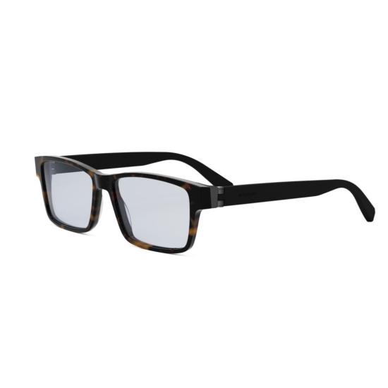 25FW 불가리 안경 Bv50050i 직사각형 호피무늬 테 안경 - BVLGARI