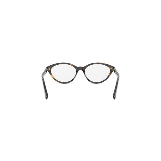 25FW 펜디 안경 Fe50126i 둥근 호피무늬 고양이 눈 안경 - FENDI