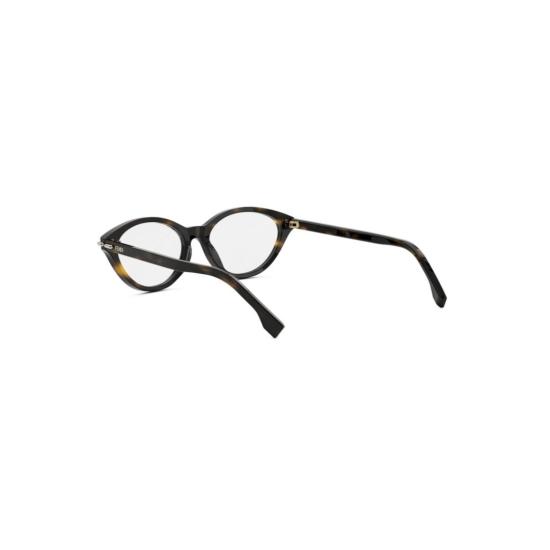 25FW 펜디 안경 Fe50126i 둥근 호피무늬 고양이 눈 안경 - FENDI