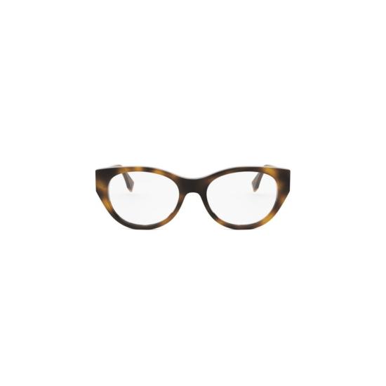 25FW 펜디 안경 Fe50099i 캣아이 호피무늬 아세테이트