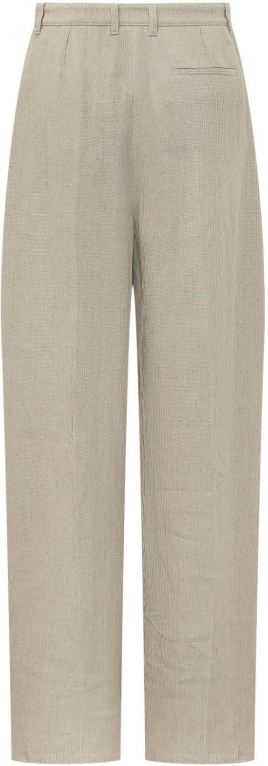 26SS 엠포리오 아르마니 스트레이트 팬츠 EW004375TE15797F1125 BEIGE - EMPORIO ARMANI