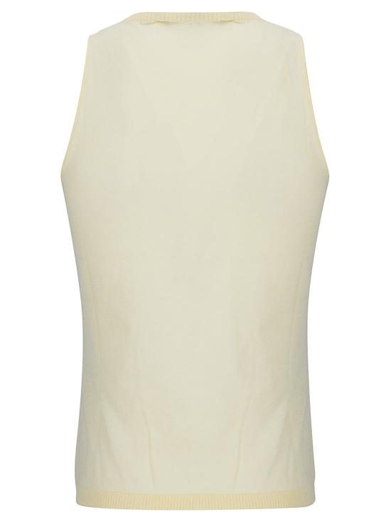 26SS 팔로마울 민소매 티셔츠 WJFA08 101 YELLOW - PALOMA WOOL