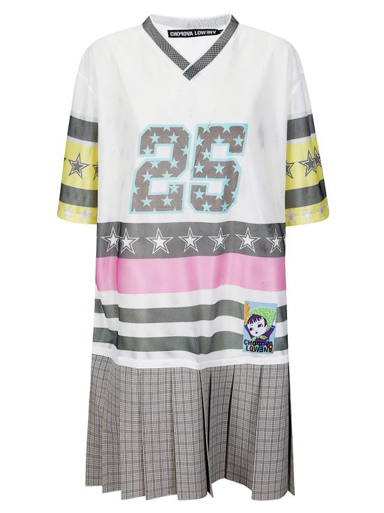 26SS 초포바 로위나 미디 원피스 1375 WhiteMulti WHITE MULTI