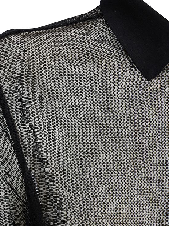 26SS 팔로마울 폴로 티셔츠 WD6202 999 BLACK - PALOMA WOOL