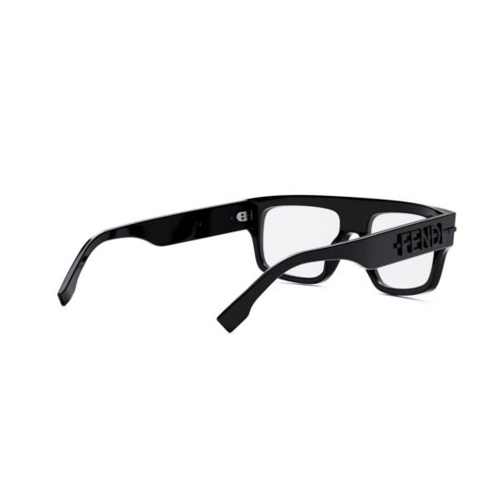 25FW 펜디 안경 Fe50062i 굵은 직사각형 아세테이트 프레임 - FENDI