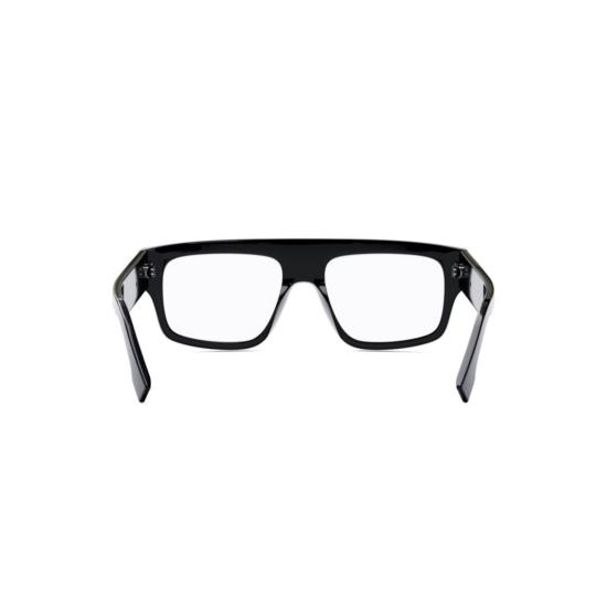 25FW 펜디 안경 Fe50062i 굵은 직사각형 아세테이트 프레임 - FENDI