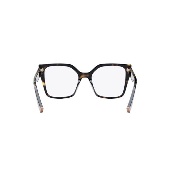 25FW 펜디 안경 Fe50002i 볼드 오버사이즈 스퀘어 호피쉘 안경 - FENDI