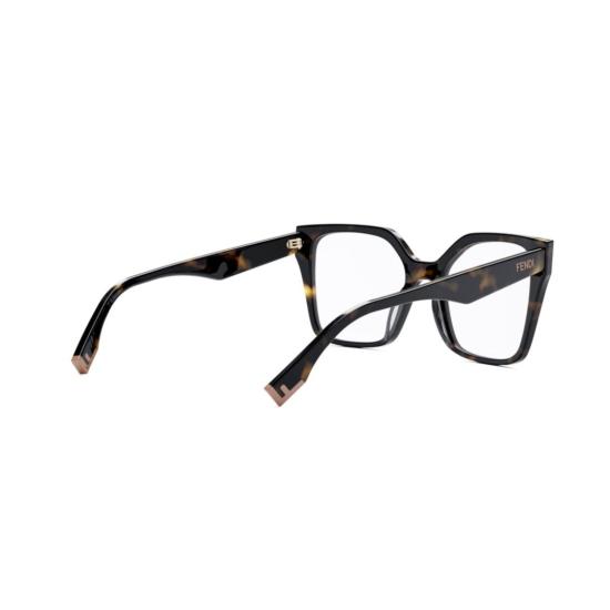 25FW 펜디 안경 Fe50002i 볼드 오버사이즈 스퀘어 호피쉘 안경 - FENDI