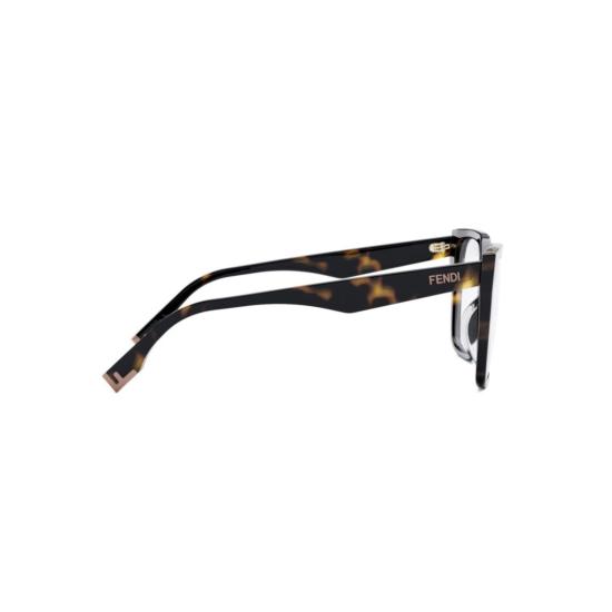 25FW 펜디 안경 Fe50002i 볼드 오버사이즈 스퀘어 호피쉘 안경 - FENDI