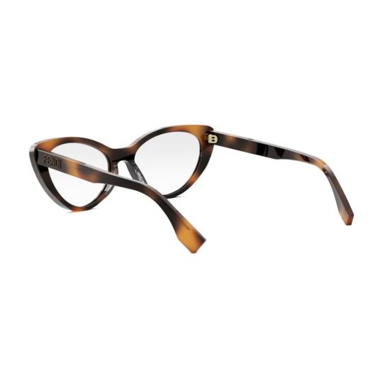 25FW 펜디 안경 Fe50075i 캣아이 호피무늬 아세테이트 안경 - FENDI