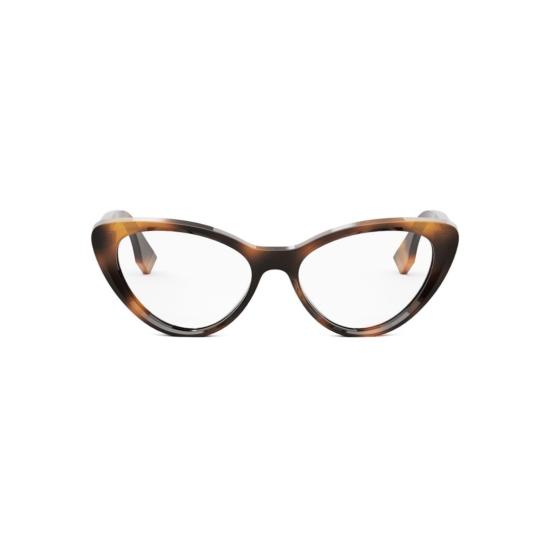 25FW 펜디 안경 Fe50075i 캣아이 호피무늬 아세테이트 안경