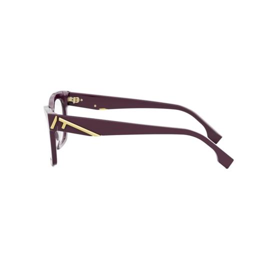 25FW 펜디 안경 Fe50073i 스퀘어 아세테이트 - FENDI