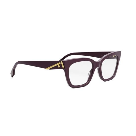 25FW 펜디 안경 Fe50073i 스퀘어 아세테이트 - FENDI