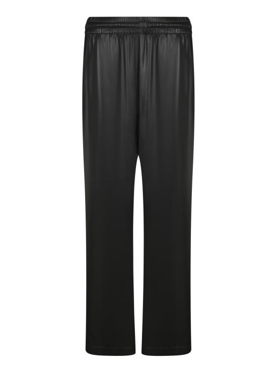 26SS 디젤 P-드레이어-C-Wn-Q1 새틴 트랙 팬츠 A17396 0QJAR 9XX Black
