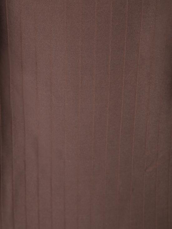 26SS 루루 스튜디오 미디 원피스 GIULIA DARK BROWN Brown - LOULOU STUDIO