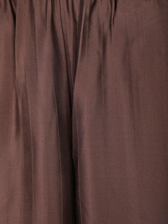 26SS 루루 스튜디오 스트레이트 팬츠 KADALA DARK BROWN Brown - LOULOU STUDIO