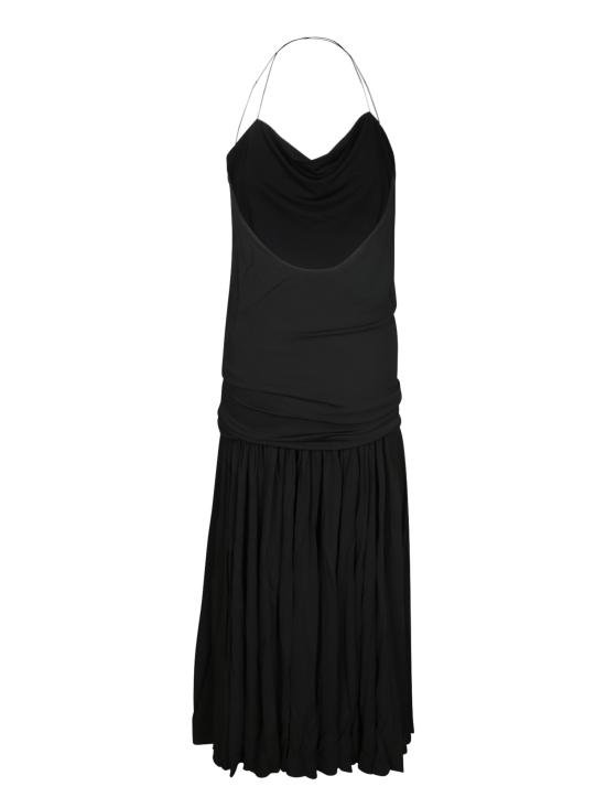 26SS 자크뮈스 롱 원피스 DRW00792 AJ00253 990 Black - JACQUEMUS