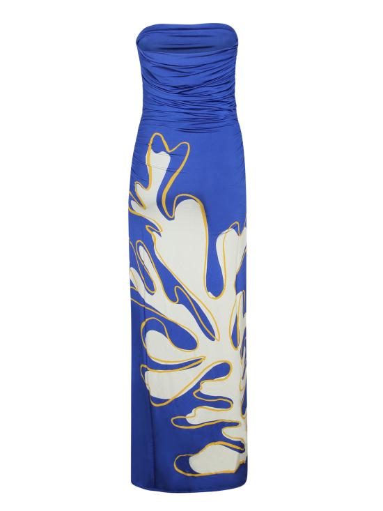 26SS 칼라 데 라 크루즈 롱 원피스 25C211 CORAL Blue - CALA DE LA CRUZ