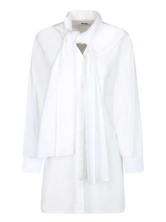 26SS 모스키노 미디 원피스 0402 0531 1001 White