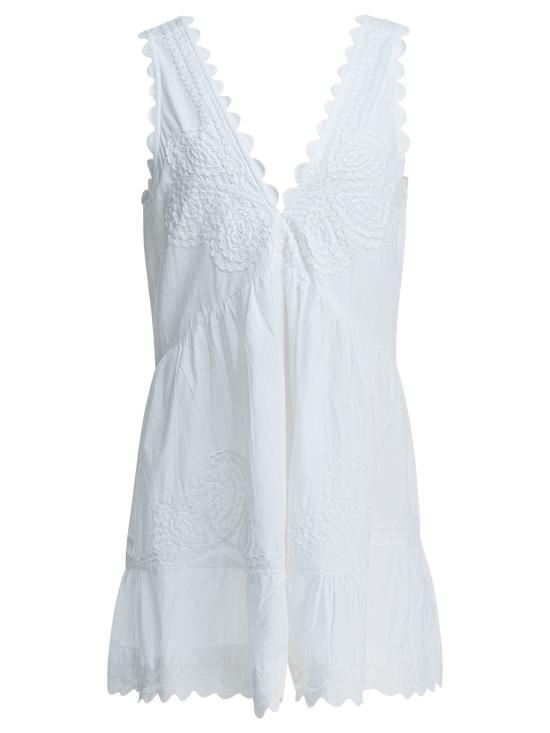 26SS Juliet Dunn 숏 원피스 JD9095WHITE White