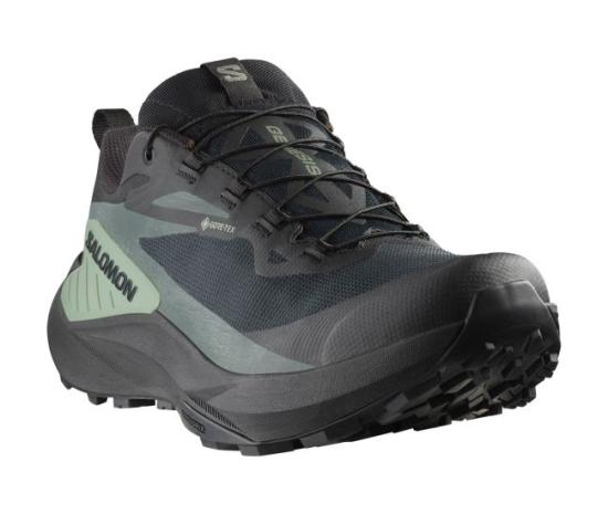 26SS 살로몬 스니커즈 L47518700 BLACK AGAVE GREEN URBAN CHIC DOM - SALOMON