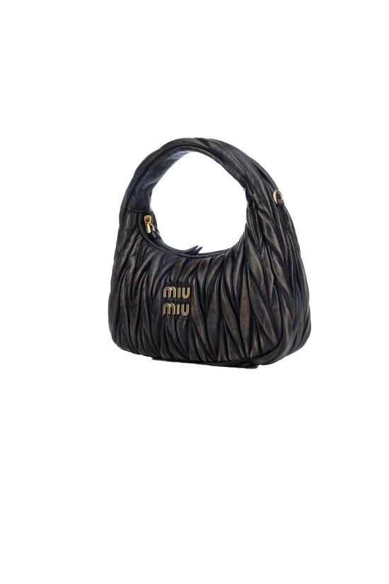 26FW 미우미우 마틀라쎄 완더 레더 토트백 5BC125VOOYAF6Q F0201 Caffe - MIU MIU
