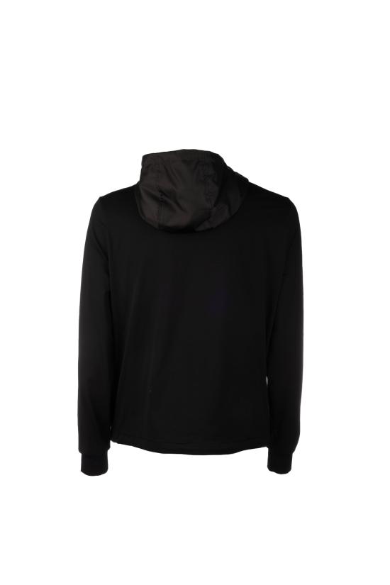26FW 프라다 후드 티셔츠 UJL79A152Z F0002 Nero - PRADA